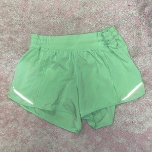 Green shorts